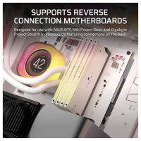 CORSAIR Midi 5000T LX RGB (Tempered Glass) White