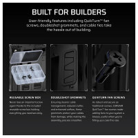 CORSAIR Midi 5000T (Tempered Glass) Black