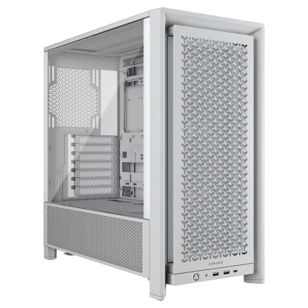 CORSAIR Frame 4000D RS Weiß Midi Tower ATX Gaming Gehäuse