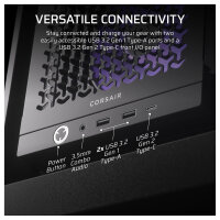 CORSAIR Frame 4000D RS ARGB Midi Tower ATX Gaming Gehäuse TG Seitenfenster