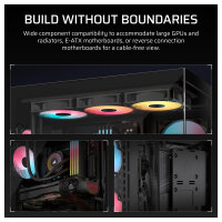 CORSAIR Midi 3500X RSR ARGB (Tempered Glass) Black