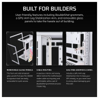 CORSAIR Midi 3500X RSR ARGB (Tempered Glass) White