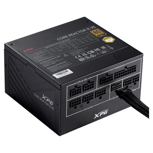 850W XPG CORE REACTOR II VE 850 ATX3.1 80+ Gold