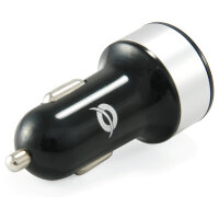 CONCEPTRONIC KFZ-Ladegerät 2-Port 2xUSB-A 10.5W sw