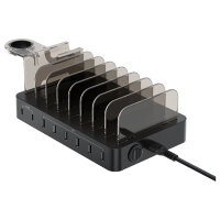 CONCEPTRONIC Ladegerät 8Port 6xUSB-A/2xC Multi...