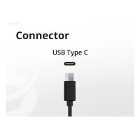 CONCEPTRONIC Ladegerät 1Port GaN USB-C Desk 67WPD3.0/PPS sw