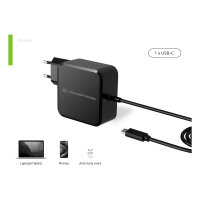 CONCEPTRONIC Ladegerät 1Port GaN USB-C Desk 100WPD3.0/PPS sw