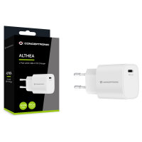 CONCEPTRONIC Ladegerät 1Port USB-C Top-Port 20WPD3.0 ws