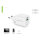 CONCEPTRONIC Ladegerät 2Port GaN USB-C/-A 20WPD3.0/PPS ws