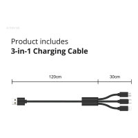 CONCEPTRONIC Ladegerät 2Port GaN 3-in-1 33WPD3.0/PPS sw