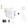 CONCEPTRONIC Ladegerät 3Port GaN 2xUSB-C/1xA 67WPD3.0/PPS ws