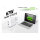 CONCEPTRONIC Ladegerät 3Port GaN 2xUSB-C/1xA 67WPD3.0/PPS ws