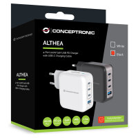 CONCEPTRONIC Ladegerät 4Port GaN...