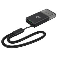 CONCEPTRONIC Kartenleser USB-A3.0->TF/Micro-SD3.0 schwarz