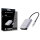 CONCEPTRONIC Kartenleser USB-C3.2->SD/TF4.0/CFast2.0 schwarz