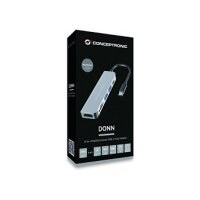 CONCEPTRONIC Dock USB-C->HDMI.2xUSB-A3.0.60WPD.+ 15cm gr