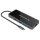 CONCEPTRONIC 12-1 Dock USB-C->2xHDMI/3xUSB-A/AUX/+ 25cm gr