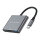 CONCEPTRONIC 3-1 Dock USB-C->HDMI/USB-A/100WPD 25cm gr