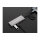 CONCEPTRONIC 4-1 Dock USB-C->2xUSB-C/2xUSB-A/100WPD 25cm gr