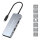 CONCEPTRONIC 6-1 Dock USB-C->HDMI/USB-A/GbE/AUX/+ 18cm gr