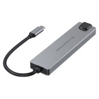 CONCEPTRONIC 6-1 Dock USB-C->HDMI/2xUSB-A/USB-C/+ 25cm si