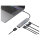 CONCEPTRONIC 6-1 Dock USB-C->HDMI/2xUSB-A/2xUSB-C/+ 25cm gr