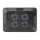 CONCEPTRONIC 4-Fan USB-A2.0 Laptop-Kühlpad 25Kg 15.6" sw