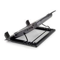 CONCEPTRONIC 1-Fan USB-A2.0 Laptop-Kühlpad 40Kg ERGO 17" sw