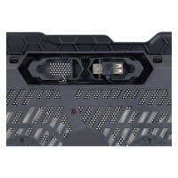 CONCEPTRONIC 2-Fan USB-A2.0 Laptop-Kühlpad 25Kg 15.6" sw