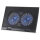 CONCEPTRONIC 2-Fan USB-A2.0 Laptop-Kühlpad 30Kg 17" sw