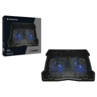 CONCEPTRONIC 2-Fan USB-A2.0 Laptop-Kühlpad 5Kg 15.6" sw