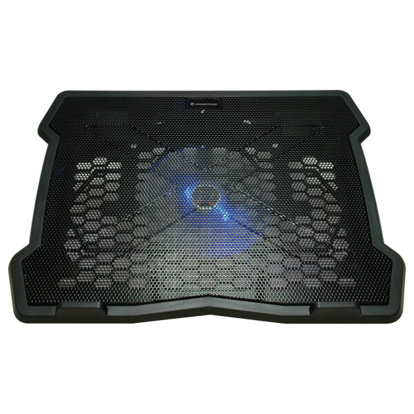 CONCEPTRONIC 1-Fan USB-A2.0 Laptop-Kühlpad 5Kg 15.6" sw