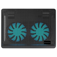 CONCEPTRONIC 2-Fan USB-A2.0 Laptop-Kühlpad 3Kg 15.6" sw
