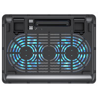 CONCEPTRONIC 2-Fan USB-A2.0 Laptop-Kühlpad 3Kg 15.6" sw