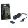 CONCEPTRONIC 4-Port Hub USB-A3.0/-C Adap.->4xA3.0 o.Netz. sw