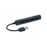 CONCEPTRONIC 4-Port Hub USB-A2.0->4xA2.0 schlank...