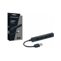 CONCEPTRONIC 4-Port Hub USB-A2.0->4xA2.0 schlank...