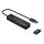 CONCEPTRONIC 4-Port Hub USB-A3.0/-C Adap.->4xA3.0 o.Netz. sw