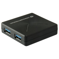 CONCEPTRONIC 4-Port Hub USB-A3.0/Mini-B ->4xA3.0...
