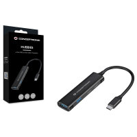 CONCEPTRONIC 4-Port Hub USB-C3.2Gen1->2xA3.0/2xC o.Netz. sw