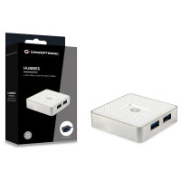 CONCEPTRONIC 4-Port Hub USB Micro-B->4xA3.0 m.Netz. ws