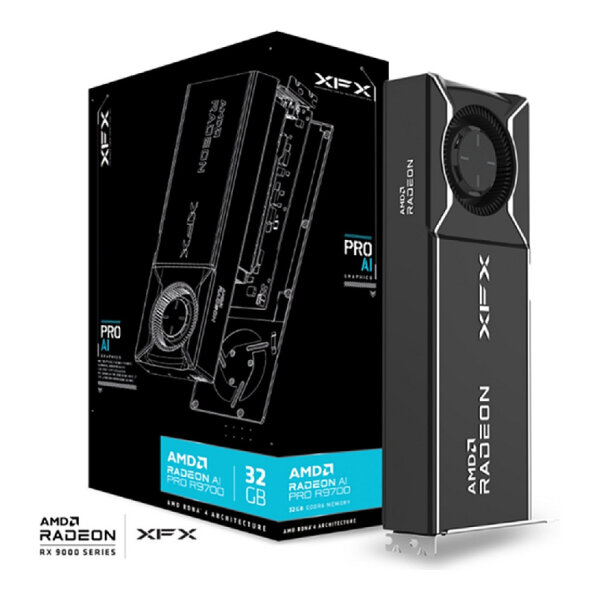 AI PRO 9700 32GB XFX Radeon Blower GDDR6
