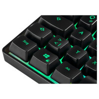 Deltaco Gaming Tastatur DK240 mini 60% USB, RGB black