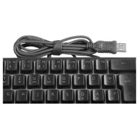 Deltaco Gaming Tastatur DK240 mini 60% USB, RGB black