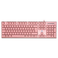 Deltaco Gaming Tastatur USB, RGB pink