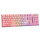 Deltaco Gaming Tastatur USB, RGB pink
