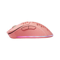 Deltaco Gaming Maus wireless, RGB pink