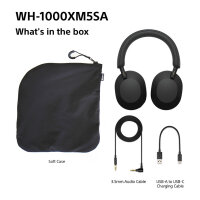 Sony WH-1000XM5SA Over-Ear Headphone black