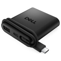 D Dell Pro 4-in-1 USB-C Travel Hub DA225