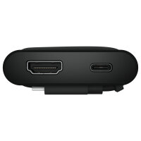 D Dell Pro 4-in-1 USB-C Travel Hub DA225